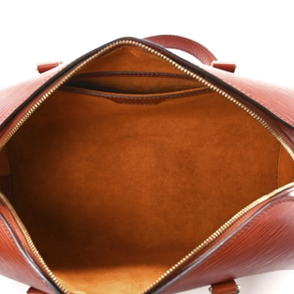 Authentic LOUIS VUITTON epi leather bag.